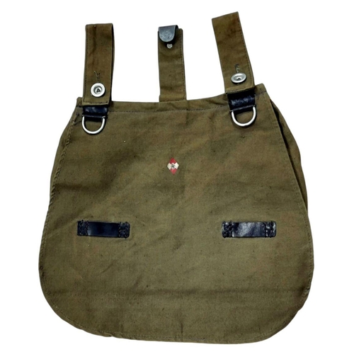 857 - A 3rd Reich Hitler Youth Bread Bag.