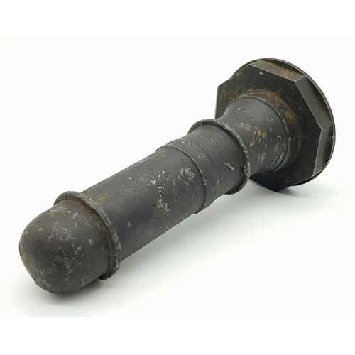 878 - A WW2 German Sea Mine Horn. This would have had a glass phial of acid inside. Once the horn was hit ... 