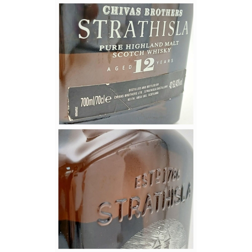 56 - A Bottle of Vintage Strathisla 12 Year Old Highland Malt Whisky. 70cl. 43%. Sealed.