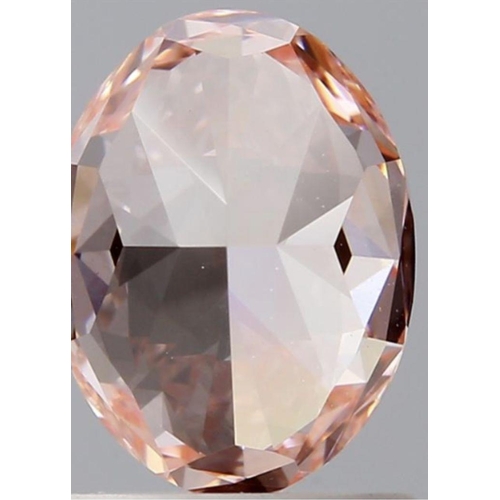 383 - 1.1CT OVAL SHAPED LAB-GROWN DIAMOND, COLOUR P, CLARITY VS1. COMES WITH IGI CERTIFICATE. MEASUREMENT ... 