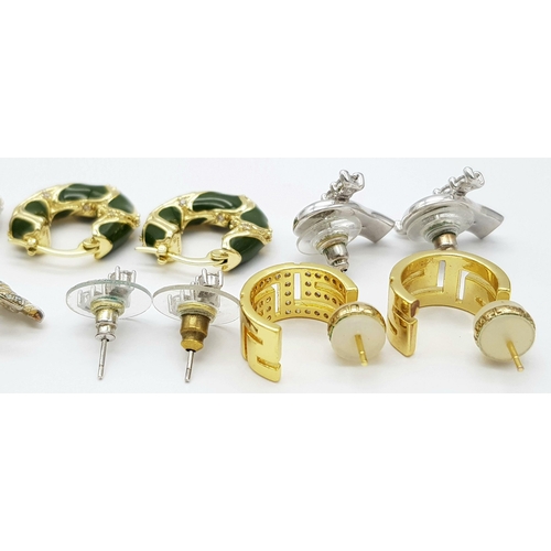 499 - Seven Pairs of Different Style Earrings. Ref: STK020114