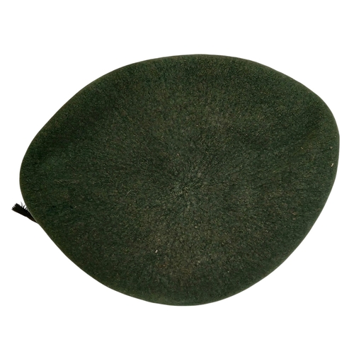 113 - 1944 Dated (D-Day) Royal Marine Commando Beret. Maker Kangol, Size 6 ¾ Clothing Stamp Code “M”.