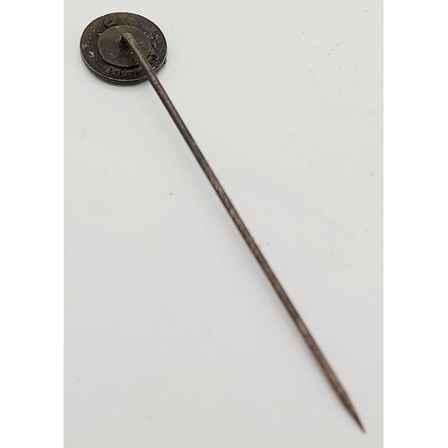 120 - A Guaranteed 100% Original 3rd Reich Waffen SS Stick Pin. Rzm Marked M1/129 for the Maker: Sieler & ... 