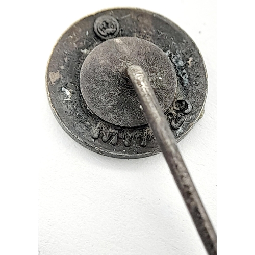 120 - A Guaranteed 100% Original 3rd Reich Waffen SS Stick Pin. Rzm Marked M1/129 for the Maker: Sieler & ... 