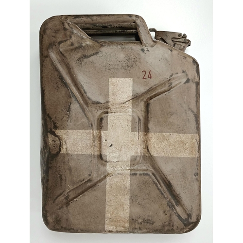 155 - 1941 Dated German Africa Corps Water Jerry Can.