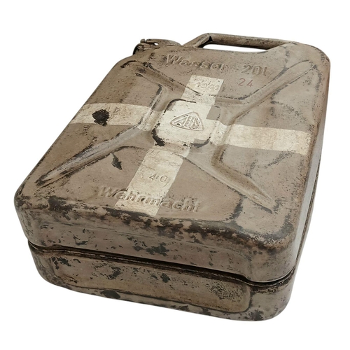 155 - 1941 Dated German Africa Corps Water Jerry Can.