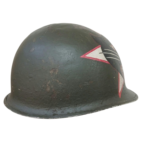 486 - A Vietnam War Era A.R.V.N Rangers M1 Helmet. No Liner or Bales.