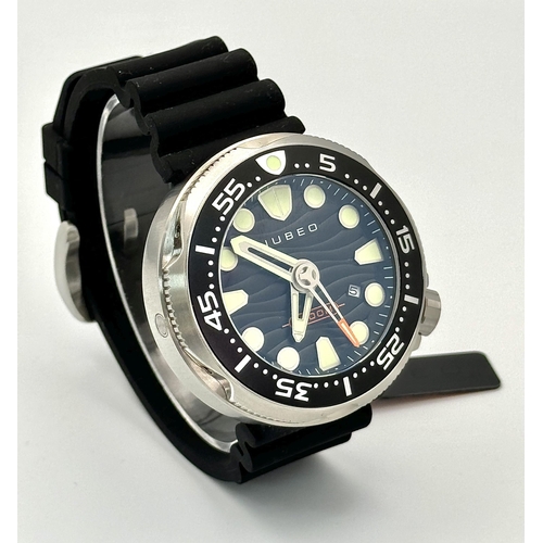 319 - A New  Limited Edition (91 of 500) Nubeo Ventana 1000m Professional Divers Watch. 50mm Case. Complet... 