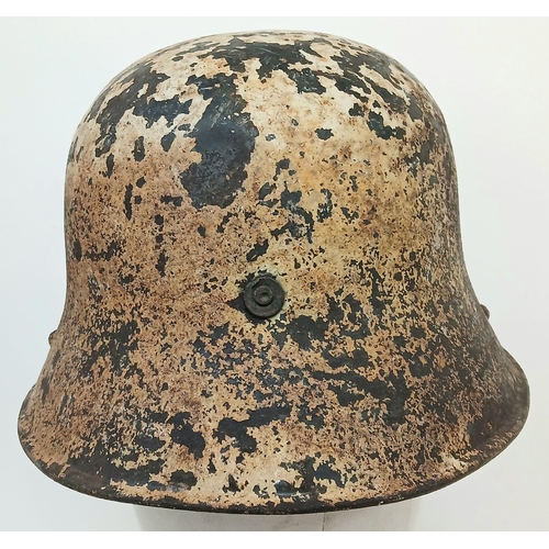 36 - A Scarce M27 Irish Army Helmet. These were based on the German M16, made by the Vickers Machine Gun ... 