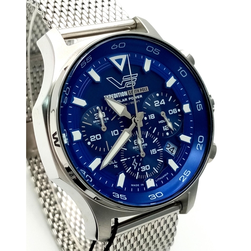 368 - A Vostok Stainless Steel Automatic Chronograph Watch- Model VR42-592A762.42mm Case. Complete with Ta... 