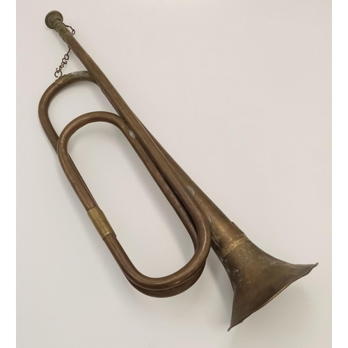 386 - A Rare WW2 German Childs Play Bugle.