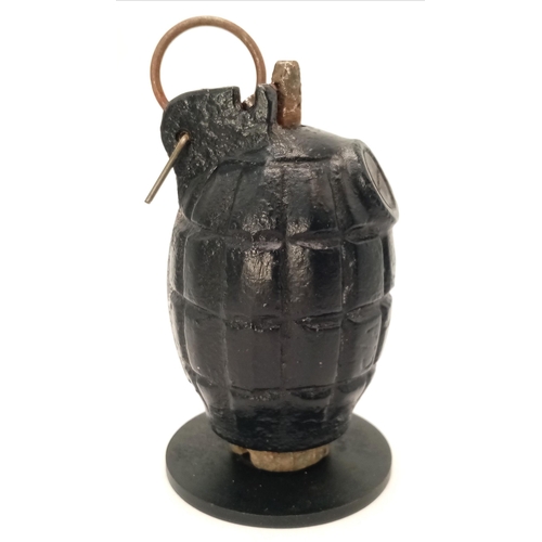 526 - An INERT WW2 Cutaway No 36 Mills Grenade.  UK MAINLAND SHIPPING ONLY!