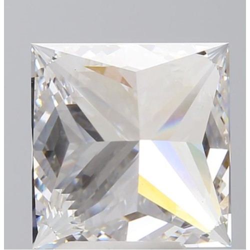 144 - 4.51CT PRINCESS SHAPED LAB-GROWN DIAMOND, COLOUR E, CLARITY VS1. COMES WITH IGI CERTIFICATE. MEASURE... 