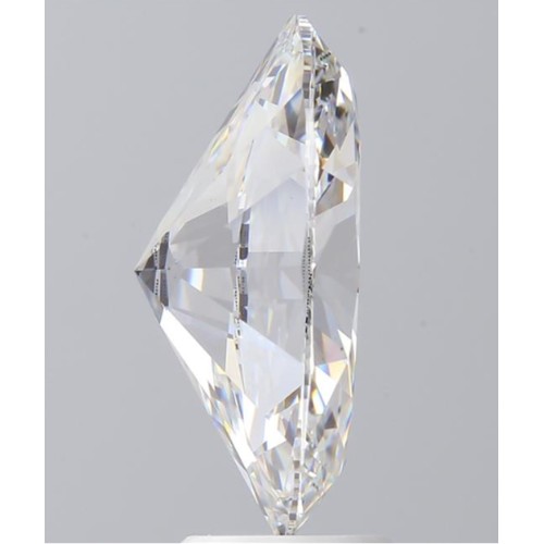 53 - 5.09CT OVAL SHAPED LAB-GROWN DIAMOND, COLOUR E, CLARITY VS2. COMES WITH IGI CERTIFICATE. MEASUREMENT... 