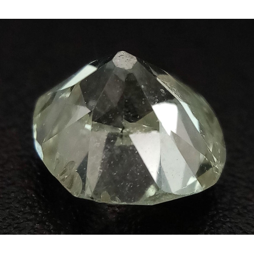 701 - A 1.4ct Old Cut Diamond. Tinted, high grade.