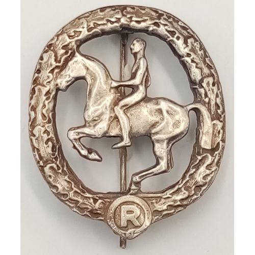 723 - A 3rd Reich Equestrian Award Badge.