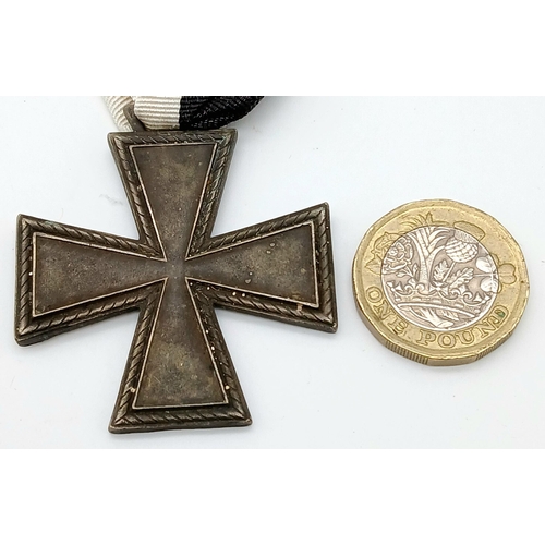 645 - An Italian-Russian Expedition Cross Constructed of silvered zinc, the reverse bearing central engrav... 