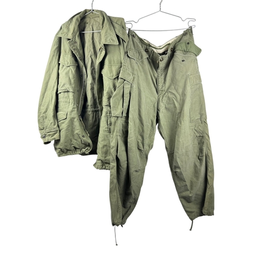 1180 - 1951 U.S. Air Force Pilot's Field Jacket and Trousers Set. Good condition with some wear, including ... 