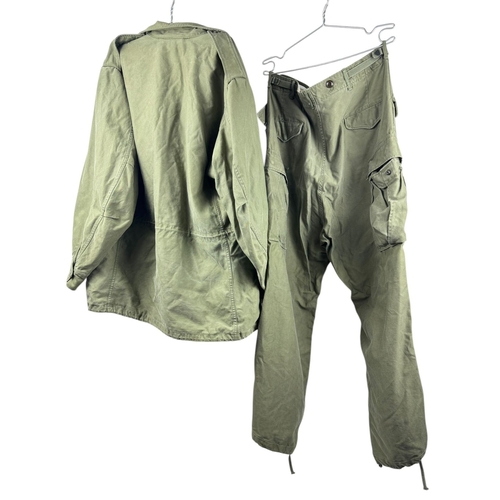 1180 - 1951 U.S. Air Force Pilot's Field Jacket and Trousers Set. Good condition with some wear, including ... 