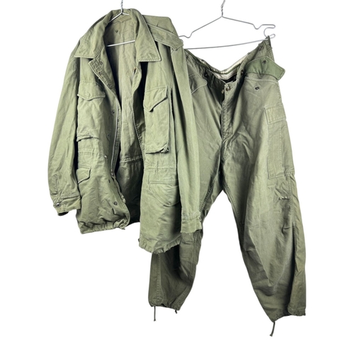 1180 - 1951 U.S. Air Force Pilot's Field Jacket and Trousers Set. Good condition with some wear, including ... 