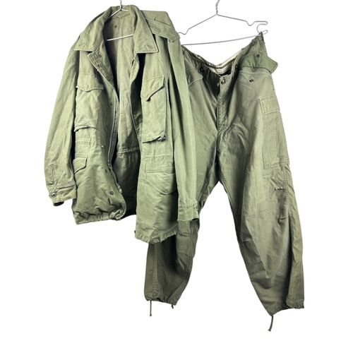 1180 - 1951 U.S. Air Force Pilot's Field Jacket and Trousers Set. Good condition with some wear, including ... 