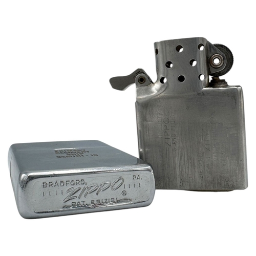 1299 - A Vietnam war era 1966 USS Guadalcanal LPH-7 Zippo Lighter, inscribed with 