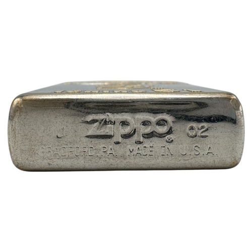 919 - A vintage US Marine Seattle Zippo Lighter. Minor surface scratches and wear consistent with use; no ... 