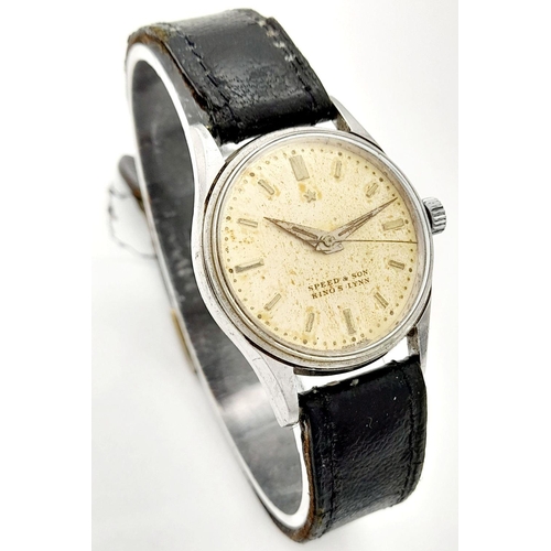 544 - An Early Example of a Zenith Pilots Watch. Sold by Speed and Son of Kings Lynn. 32mm case. Needs a n... 