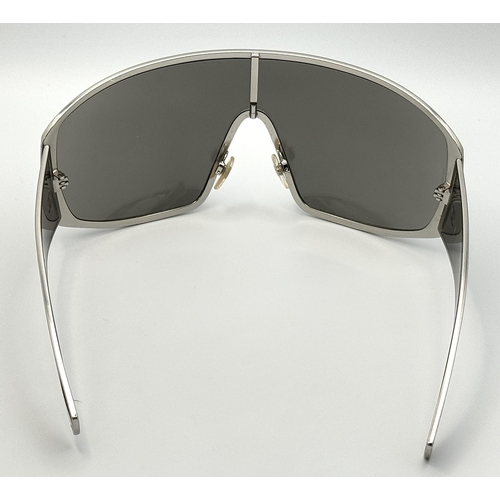 285 - A Pair of Chanel Futuristic Sunglasses. With soft pouch. Ref: 20919