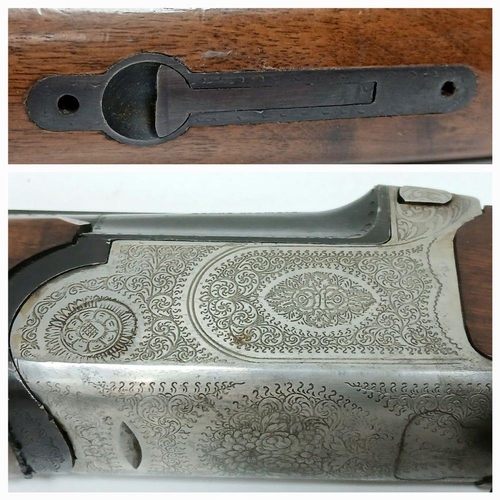 1552 - A Deactivated Lincoln 12 Gauge Over and Under Sawn-Off Shotgun. Comes with an EU deactivation certif... 