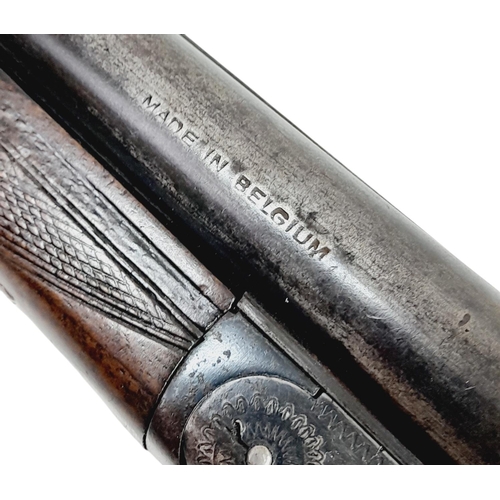 1314 - A Deactivated Vintage 12 Gauge Side by Side Sawn-Off Shotgun. Comes with an EU deactivation certific... 