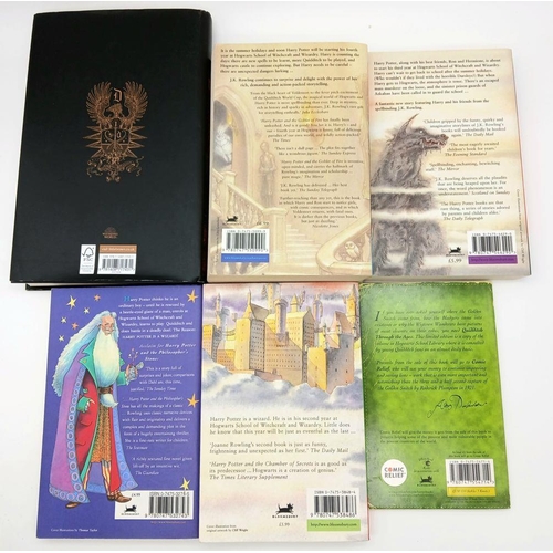 1560 - A Parcel of Six JK Rowling Books Comprising 1) A Hardback of ‘The Secrets of Dumbledore-The Complete... 