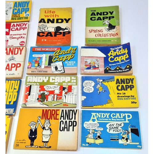 1080 - 17 Vintage Andy Capp Books.