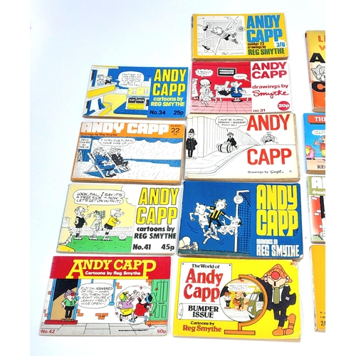 1080 - 17 Vintage Andy Capp Books.