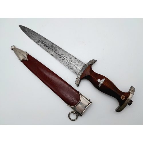 25 - 1940 Dated SA Dagger Rzm Marked m7/66 for Carl Eickhorn, Solingen.