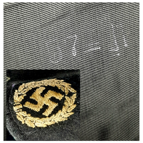 32 - A WW2 Ukrainian Schuma Police Side Cap. Members of the Schuma battalions was extensively used in Ant... 