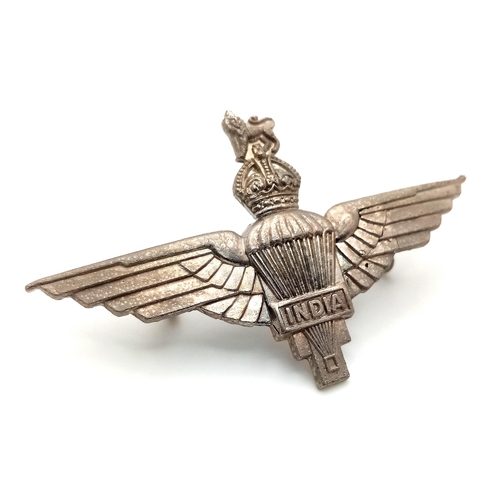 333 - A WW2 Indian Parachute Regiment Cap Badge. The Regiment had 3 Battalions, No’s 151, 152 & 153. This ... 