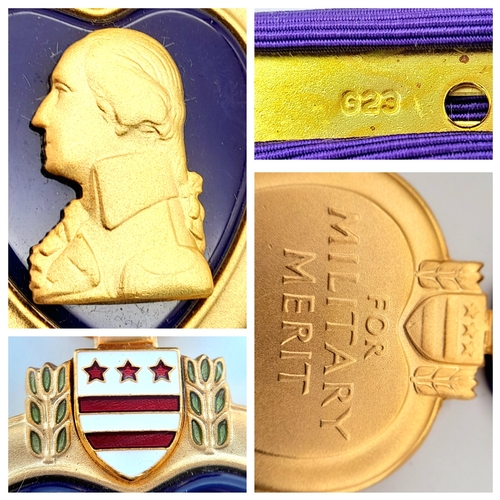 354 - A Vietnam War Era Purple Heart in original case. The ribbon bar is missing as it would have been on ... 