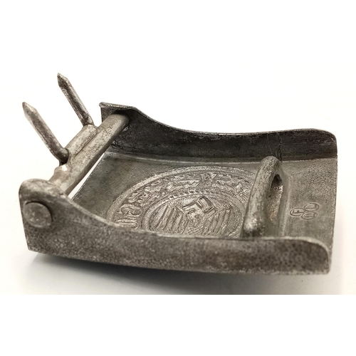 576 - A 3rd Reich Heer (Army) Buckle “God With Us” Makers Marked “FLL” for Friedrich Linden, Lüdenscheid. ... 