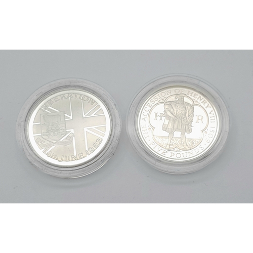 537 - Two Silver Proof Mint Condition, Boxed and Certified, Numismatic Coins Comprising: 1) A 2009 Royal M... 