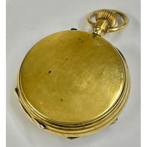 466 - An Antique gents pocket watch with glazed dust cover, ticking as found. Ref: Lu11