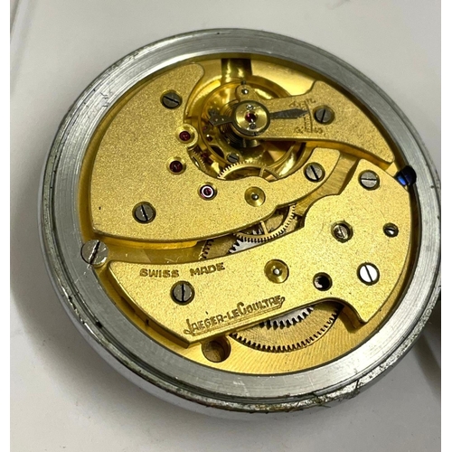 71 - A Military Jaeger le coultre pocket watch. Ticking but as found. Ref: Lu7