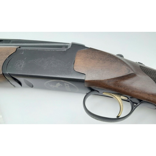 1563 - A Deactivated Kirici Arms 12 Bore Over and Under Shotgun. 13 inch barrel. Comes with an EU deactivat... 