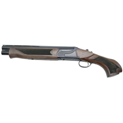 743 - A Deactivated 12 Gauge Kirici 12 Bore Over and Under Shotgun. Comes with an EU deactivation certific... 