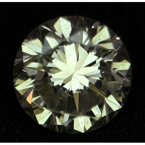 54 - A LOOSE DIAMOND ROUND BRILLIANT CUT - 0.55CT. A/S1198