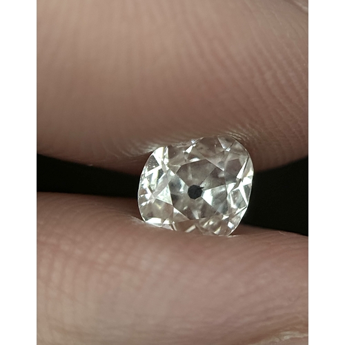 89 - A LOOSE OLD CUT DIAMOND 0.61CT CHIP ON EDGE OF STONE. Ref: JLA 282