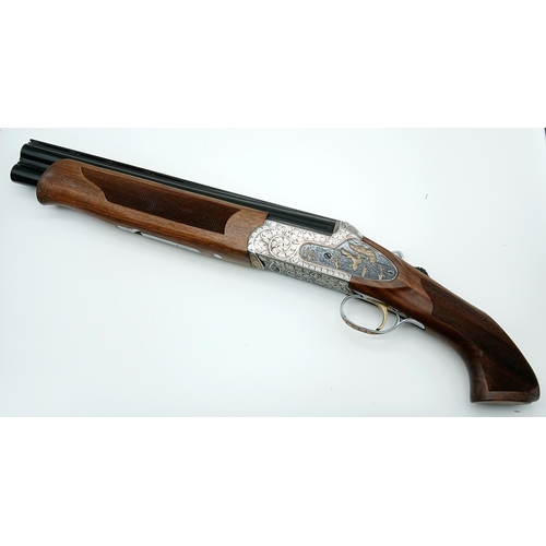 1326 - A Deactivated Kirici Arms 12 Gauge Over and Under Shotgun. 
13 inch barrel. Comes with an EU deactiv... 