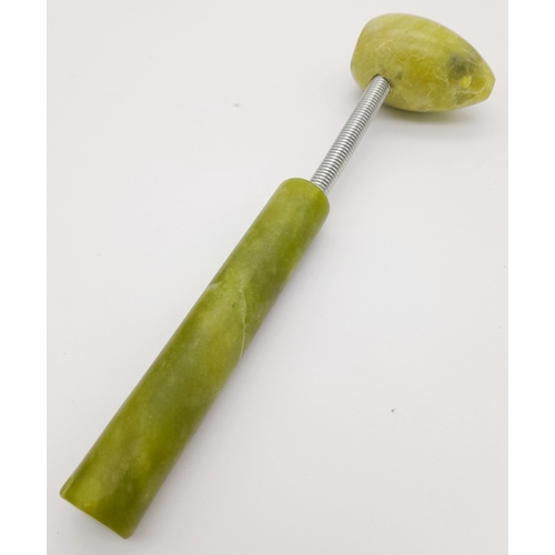 1077 - A Chinese Jade Massage Tool