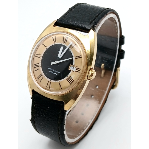 1140 - A Vintage Timex Men’s Automatic Date Watch. 34mm Case and Working Order.