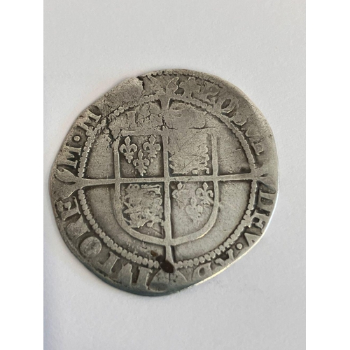 266 - ELIZABETH I (1558-1603) HAMMERED SILVER SIXPENCE. Nice profile with clear Tudor Rose. Please see pic... 